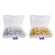 120 Pcs Heavy Duty Picture Frame Hooks with Nails Hanging Hardware Easy Install