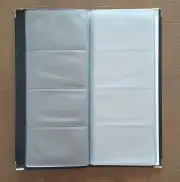 Deli Leather-like Name Card Book or Business Card Holder 160 Card Capacity