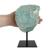 Amazonite Rough on Stand