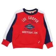 Kids Designer Sweater/Sweatshirt GLC99 SW Girls/Boys Size 6A Lee Cooper Rouge