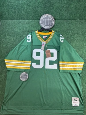 Green Bay Packers Reggie White Mitchell & Ness Legacy Jersey Men’s Sz 6XLB DEFCT