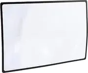 Voniecop Reading Support Sheet Magnifier Magnifying Glass 3-Zoom Black