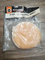 Vintage Black & Decker U-1310 5" Lambswool Bonnet