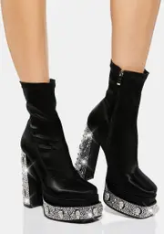 [AZALEA WANG] Shallow Platform Boots