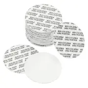 100 Pack 1.69" Foam Lid Liner PS Foam Resistant Tamper Pressure Sensitive Seal