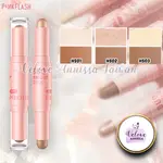 2IN1 CONTOUR HIGHLIGHTER PINKFLASH CREAMY SMOOTH STICK 3D