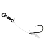 For CHOD Rig Carp Hook Ready Tied Carbon Steel Material Invisible in Water