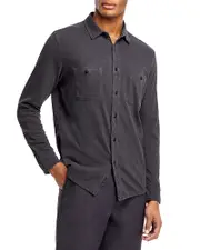 Faherty Seasons Regular Fit Long Sleeve Cotton Knit Button Down Shirt