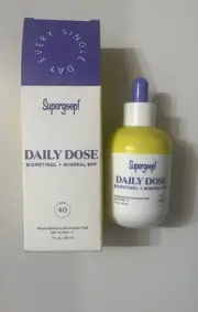 SuperGoop! Daily Dose Bioretinol + Mineral SPF 40 DAILY DOSE sunscreen Fluid NEW