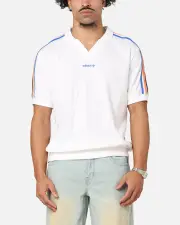 [ADIDAS] Adidas Polo T-shirt White - Size 2XL 2XL White