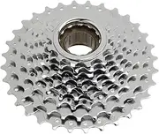 Bicycle 9 Speed Rotating Freewheel, Aluminium Alloy Threaded Flywheel Replacement, Quick Smooth Shift Low Noise for Cycle Drivetrain Upgrade