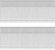 100PCS Sewing Machine Needles Set, High Hardness Steel Needles with Smooth Plated Finish for Reduced Thread Tension Type 11-18 (#4)