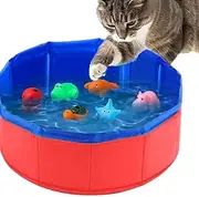 PVC Pet Bath Tub Large/Small Dog Mobile Folding Swimming Pool Sand Pool Cool Accessories Summer Cleaning Pet Supplies