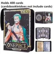 One Piece TCG Binder Premium leather RORONOA ZORO 4 grid 400 cards album