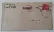 1924 USA AIR MAIL NEW YORK-CHICAGO+Cancel DEMOCRATIC CONVENTION JUN 24 SPECIA-A3