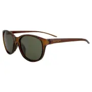 Cliff Weil Islander Eyes Gili Polarized Sunglasses Brown Frame w/ Grey Lenses