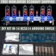 KIT IN-14 Arduino Shield NCS314 Nixie Clock WITH TUBES FREE SHIPPING