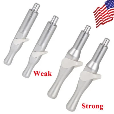 2PCS Dental Universal Oral Saliva Ejector Suction Valve Strong Weak Tip Adaptor
