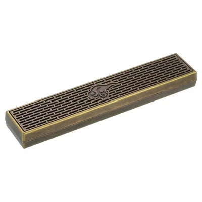 Incense Stick Holder Incense Stick Burner with Ash Catcher Yoga Bronze