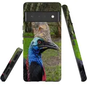 For Google Pixel 6 Pro Case Tough Protective Cover Cassowary