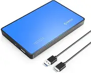 ORICO SATA to USB 3.0 External Hard Drive Enclosure for 2.5" HDD and SSD [UASP Supported] - Blue