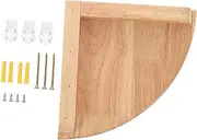 CAXUSD Corner Shelf Wall Storage Rack Corner Hanging Shelf Room Decor for Home Office