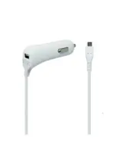 Car Charger with Extra USB Port for Amazon Kindle Paperwhite (10th gen)