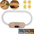15W LED Clock Desk Lamp Fast Wireless Charger Bedside Touch Control Table Lights