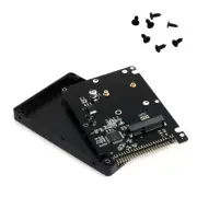 mSATA to 2.5" IDE HDD SSD 44Pin mSATA to PATA Adapter Card Converter with Case