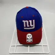 NFL New York Giants '47 Contender Cap Hat NEW EMBROIDERED Blue/ Red OSFM