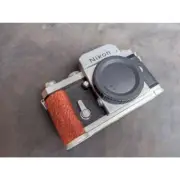 Hand Grip Ebony Wooden L Type Bracket Plate Base Grip Handle for NIKON F Camera