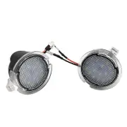 Led Side Mirror Puddle Lights Lamps for Edge Mondeo 5 Taurus E X Flex Explorer Expedition Blacktransparent