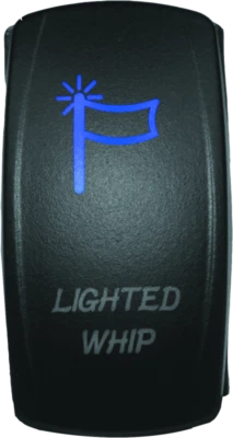DragonFire Racing Lighted Switch Whip On/Off Blue | 521393