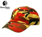 Fahrenheit Hunting Orange Camouflage Adjustable Hat Cap