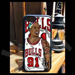 Rodman 羅德曼 NBA 球星 手繪 客製 手機殼 iPhone 14 13 12 11