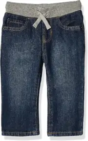 Baby Boys Pull on Straight Jeans