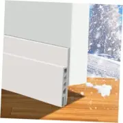 2 Pack Door Draft Stopper，Door Sweep for Exterior & Interior Doors,Door White