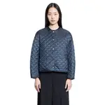 [S MAX MARA] Luci Padded jacket in water-repellent canvas Blue
