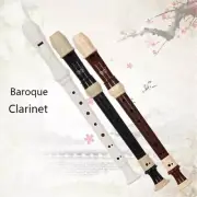 Clarinet Woodwind Instrument Recorder Soprano Vertical Flute With Musical