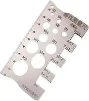 YsXoWiui Thickened Measuring Tool for Auto Repairers, Mechanical Engineers, Sizing Tool, Plumbers, Cars,