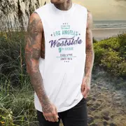 Men's LA Westside Vintage Print Tank Top-B