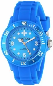 NEW RumbaTime Perry Collection Blue Azul 5 ATM Stylish Unisex Watch 12542 38mm