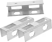 SWOOMEY 3Pcs Under Desk Laptop Holder Lightweight Computer Stand for Laptop Space Saving Mount Bracket Durable Design for Home Office Use Stable Support for Laptops