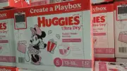 Huggies Nappies Size 5 Walker Girl 132 Count. 13 to 18 KG