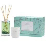 Bramble Bay Crystal Infusions Candle & Diffuser Gift Box Set Amazonite