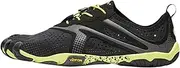[Vibram] Mens V-Run Black Shoes