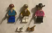 NEW CITIZEN BRICK TIGER ENTHUSIAST SET TIGER KING JOE EXOTIC LEGO MINIFIGURES!