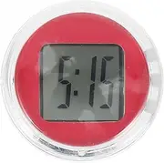 ULTECHNOVO Dash Clock Motorcycle Clock Motorcycle Digital Clock Flip Car Digital Clocks Accessories for Clock Pendant Dashboard Automobile Tabletop Timer Red