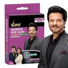 VCare Hair Color shampoo Black Only 5 Minute Root Hair Dye Coloring Kit