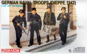 DML6087 1:35 Dragon German Naval Troops Dieppe 1942